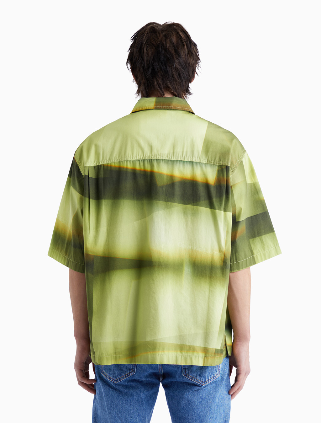Senses All Over Print Relaxed Shirt, Illuminated Reflection Aop, hi-res