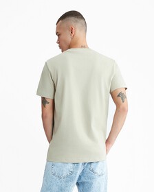 Monologo Organic Cotton Tee, Plaza Taupe, hi-res