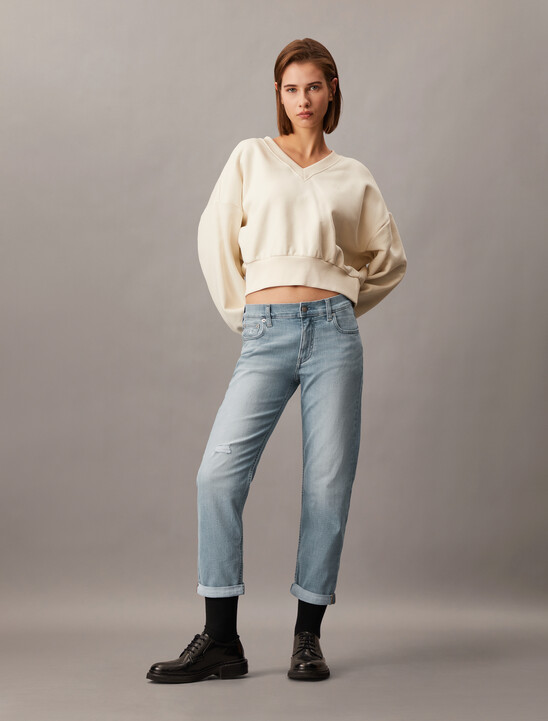 Infinite Cool Mid Rise Boyfriend Jeans