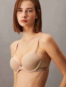 Motive Lightly Lined Demi Bra, CEDAR, hi-res