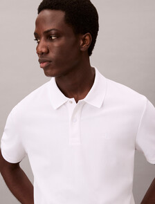 涼感標準版型 Polo 衫, Bright White, hi-res