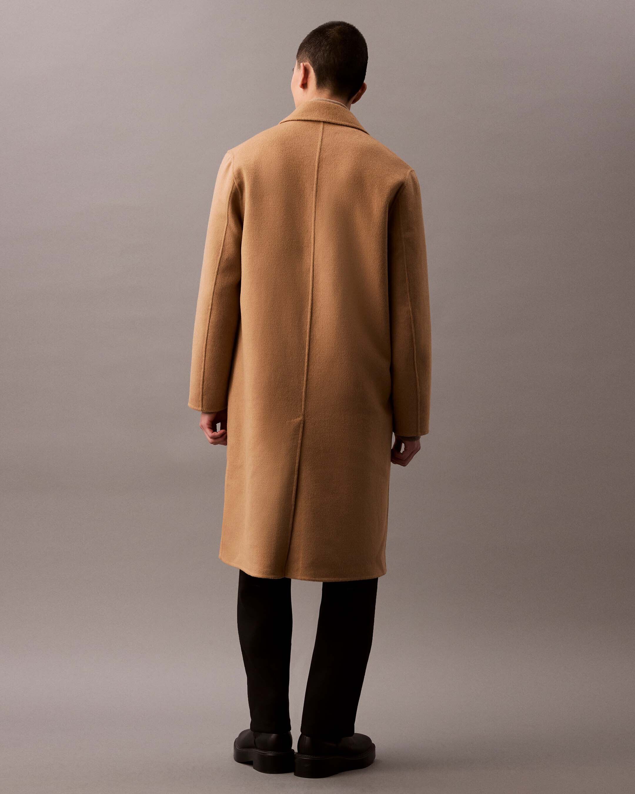 Wool Blend Overcoat brown Calvin Klein Hong Kong