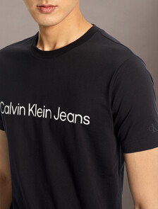 Institutional Logo 合身上衣, Ck Black, hi-res