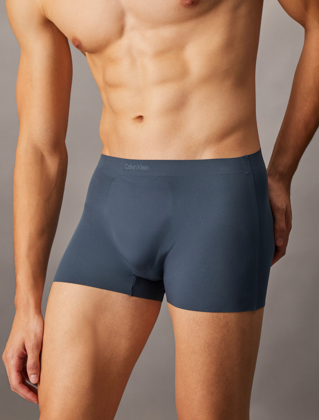CK Black Bonded Low Rise Trunk, Ink, hi-res