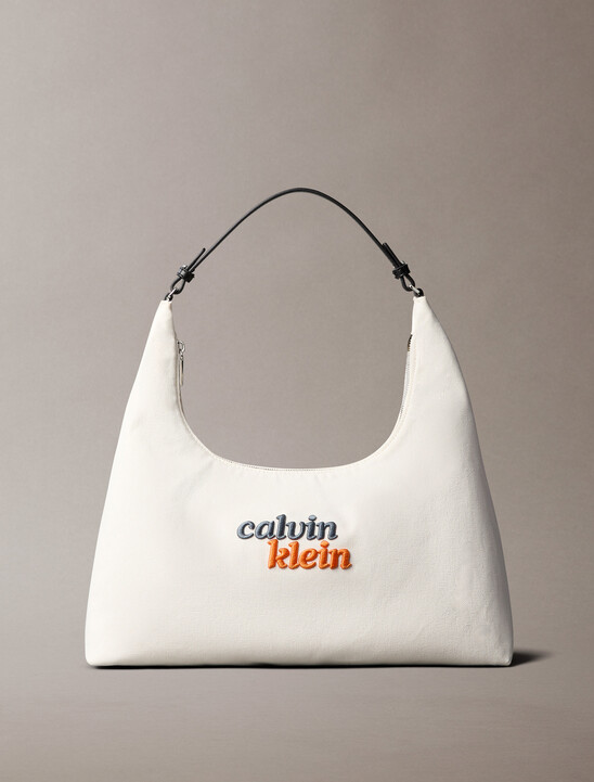 Graphic Canvas Medium Shoulder Bag