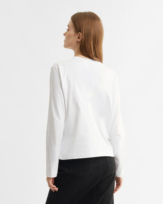 CK STANDARDS BOXY LONG SLEEVE TEE