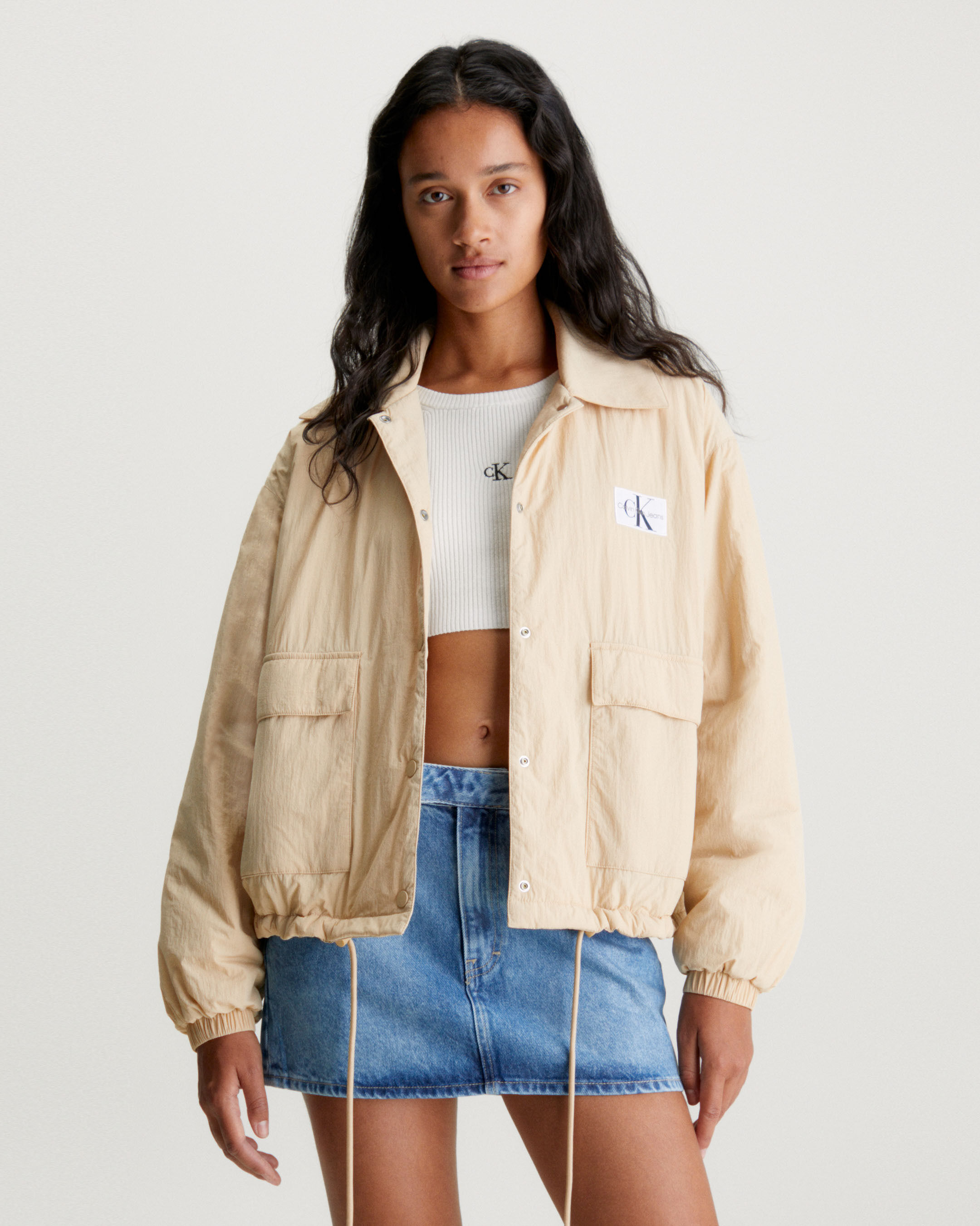 Calvin klein featherweight down jacket sale