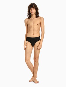 CK Black Micro 低腰三角褲, Black, hi-res