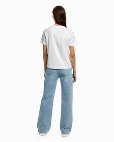 HYBRID COMFORT CENSORED MONOGRAM TEE, Bright White, hi-res