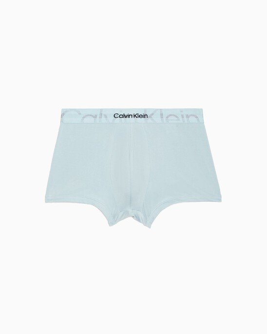 Embossed Icon Microfiber Low Rise Trunks