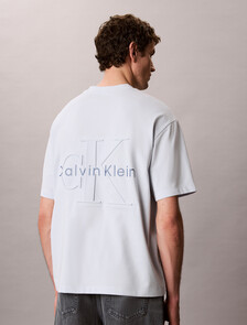 Cooling Relaxed Back Monogram Tee, Plein Air, hi-res