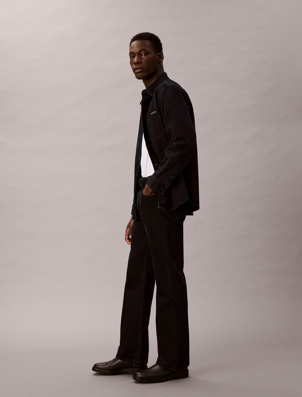 Bootcut Fit Jeans, BLUE BLACK STONE, hi-res