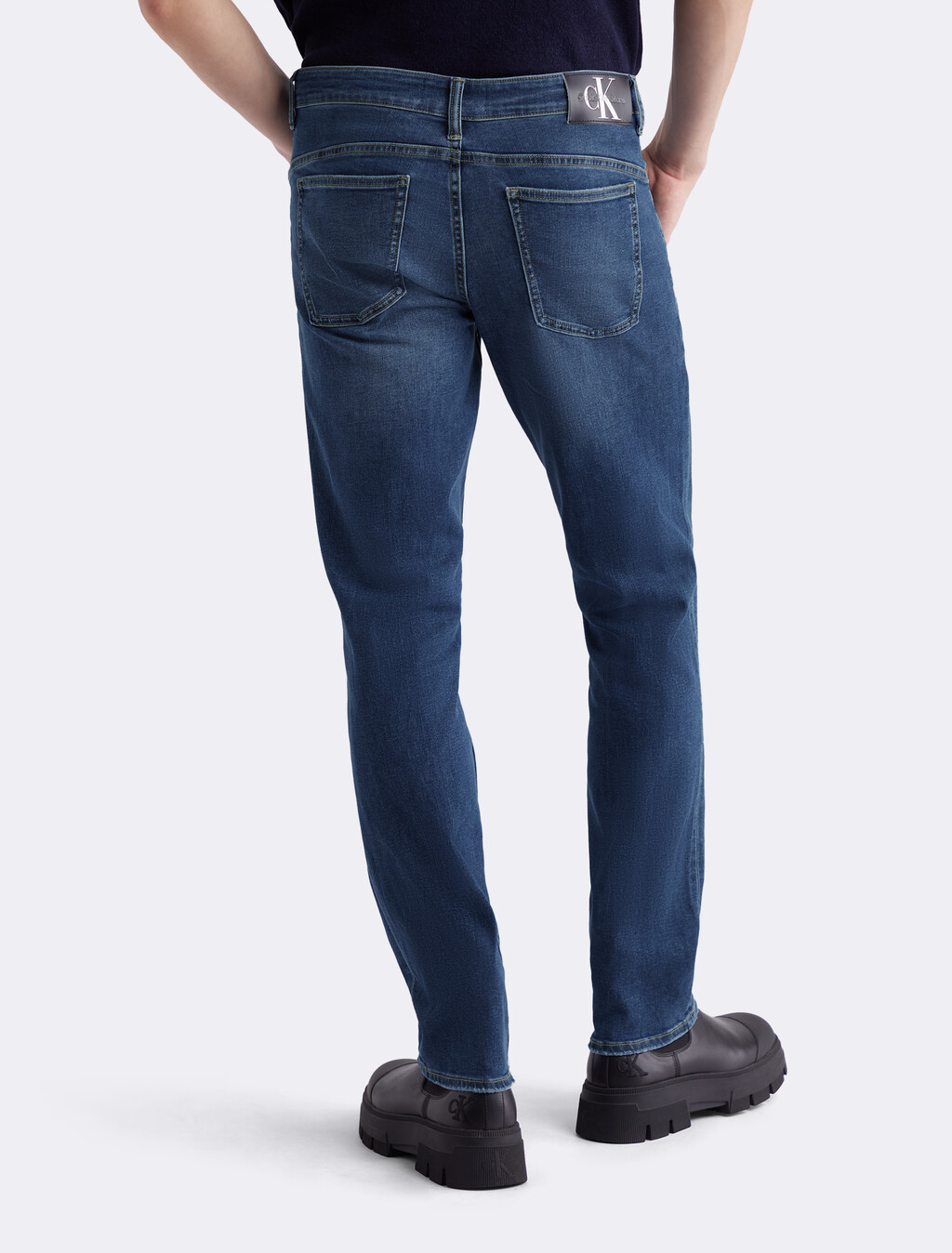 Eco Cool Body 塑身牛仔褲, 036 DARK BLUE, hi-res