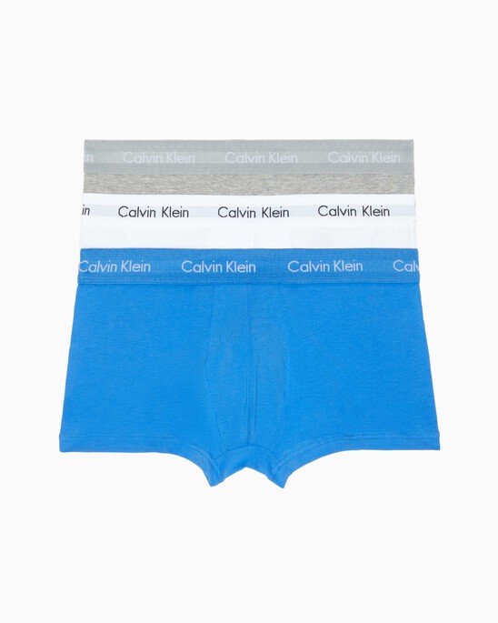 Cotton Stretch 低腰貼身短版四角褲（3 件組）