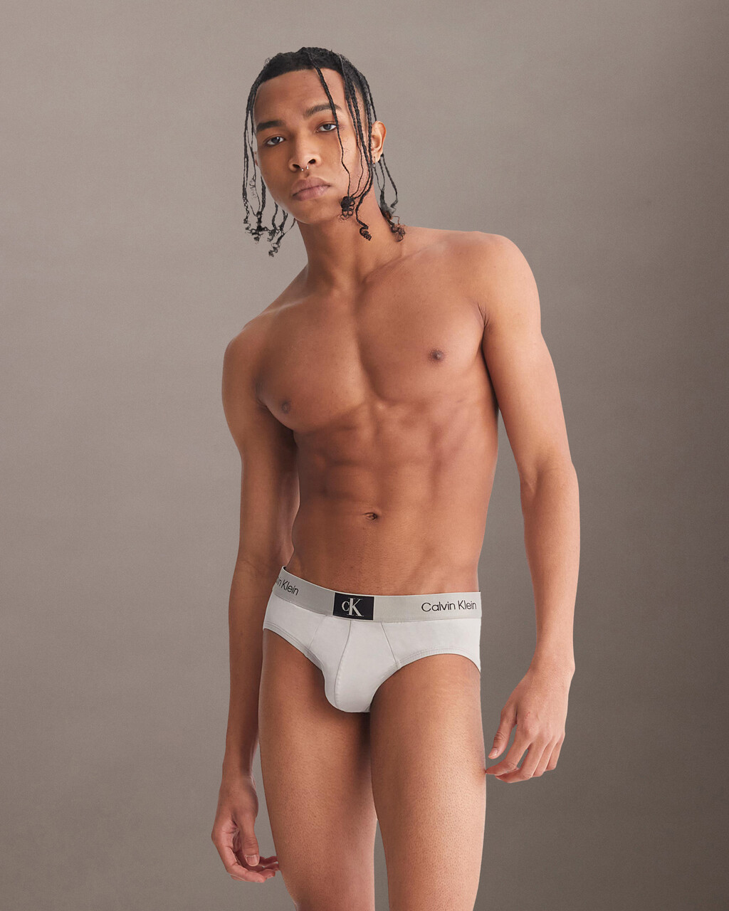 Calvin Klein 1996 Micro Hipster Brief, grey