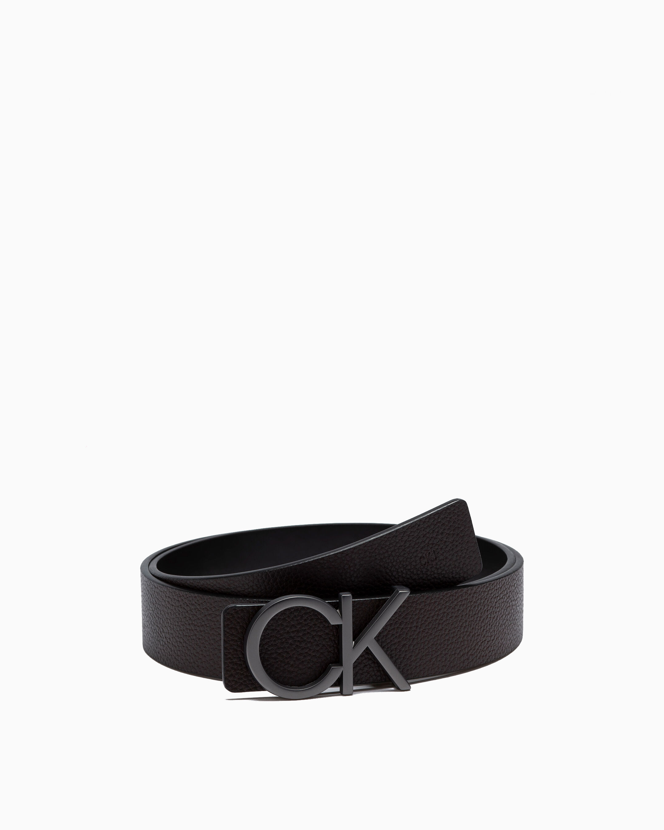 Grunge Premium Italian Leather Belt black Calvin Klein Hong Kong