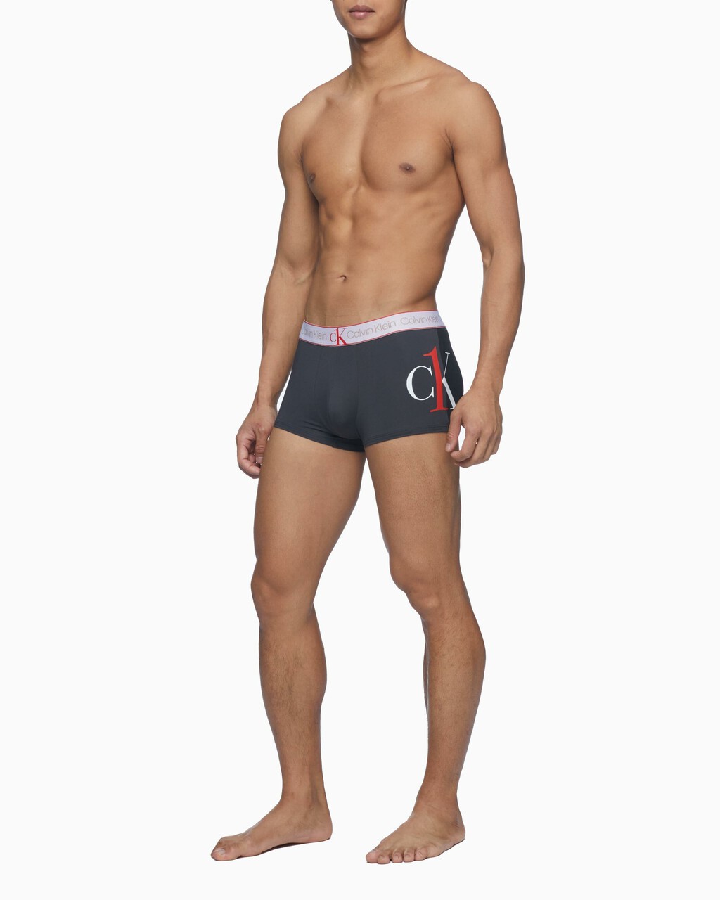 CK ONE GRAPHIC LOGO MICRO LOW RISE TRUNK, Void, hi-res
