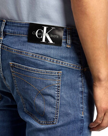 CLIMATE TECH BODY TAPER JEANS, Mid Blue, hi-res