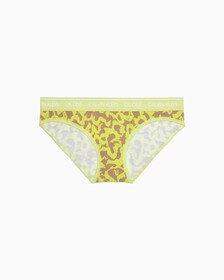 Cotton 比基尼內褲, DART FROG PRINT+CYBER GREEN, hi-res