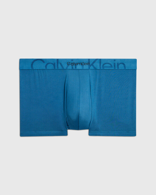 EMBOSSED ICON MICROFIBER LOW RISE TRUNKS