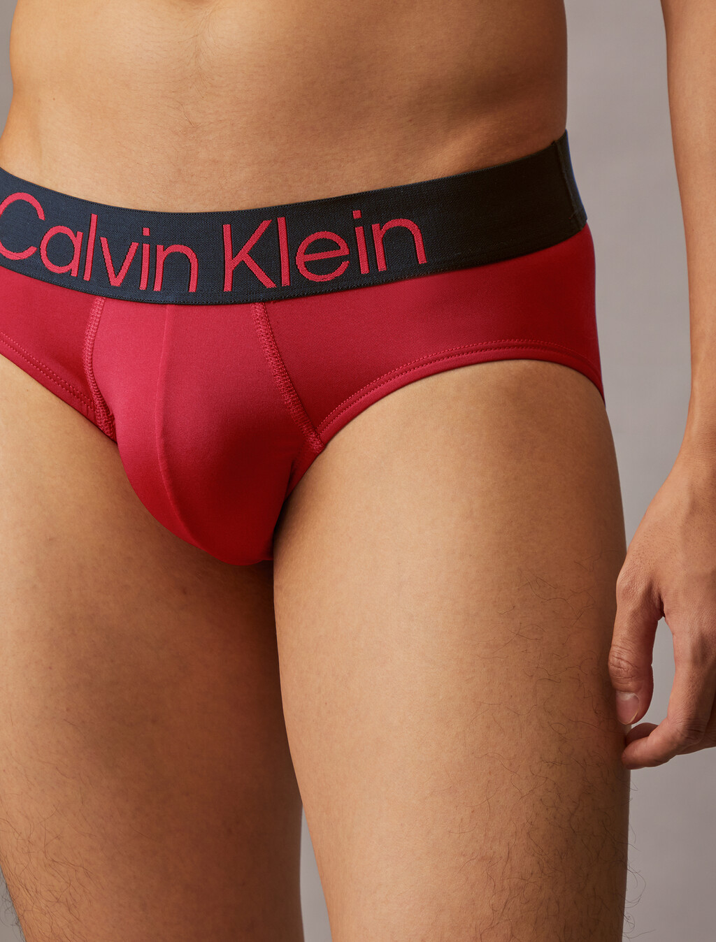 Microfiber Stretch Bold Logo Hip Brief 3 Pack, BLACK/TURBULENCE/SCOOTER, hi-res