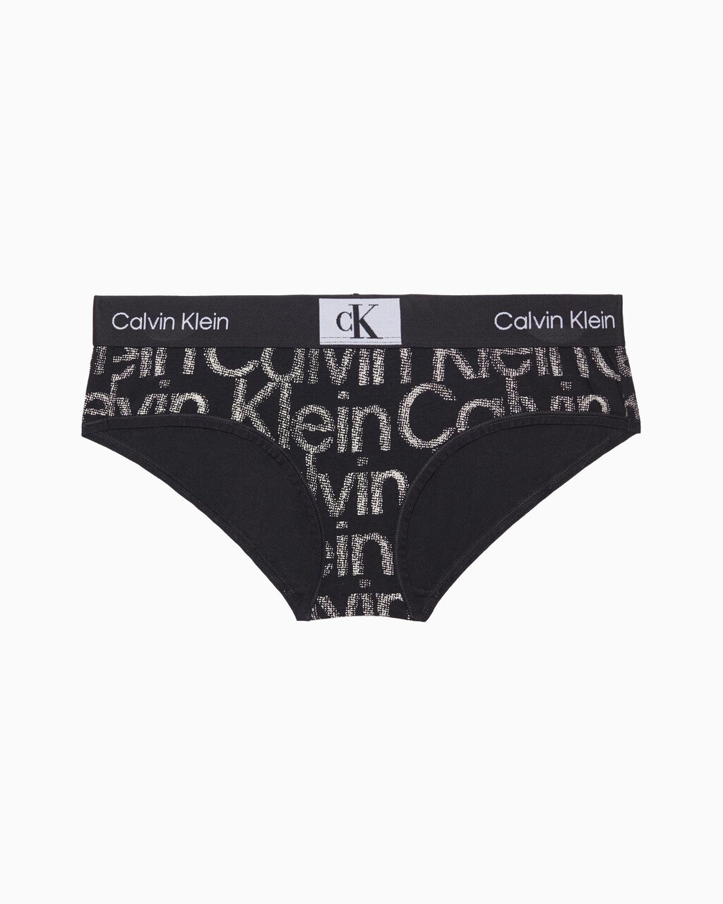 Calvin Klein 1996 Hipster, HALFTONE GLITCH LOGO SMALL+BLACK, hi-res