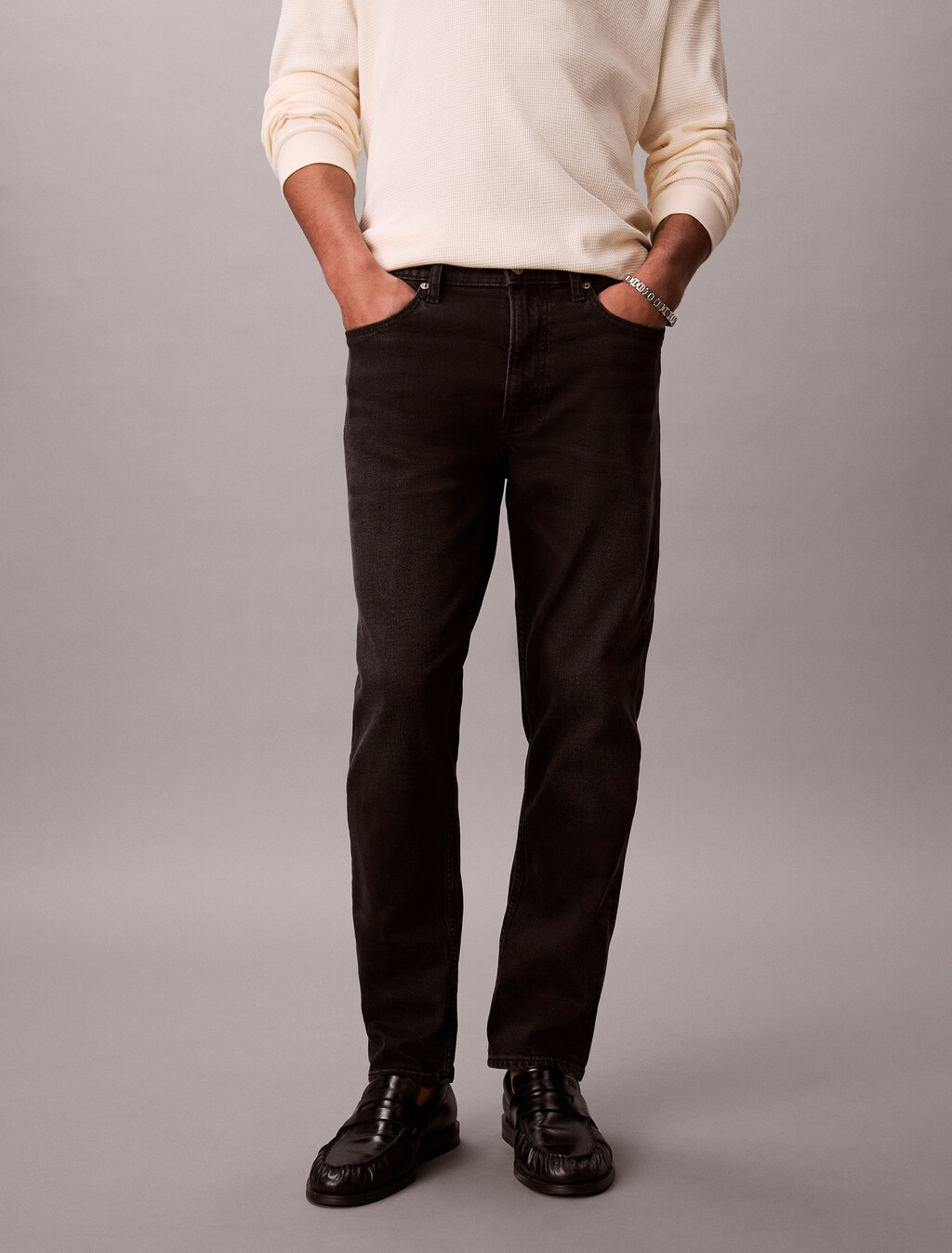 Tapered Jeans, AVERY BLACK STONE, hi-res