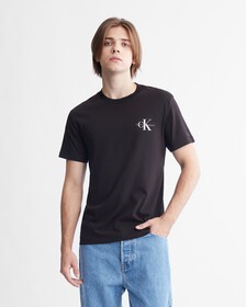 Monologo Organic Cotton Tee, Ck Black, hi-res