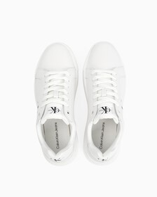 皮革運動鞋, Bright White, hi-res