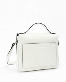 MINIMAL MONOGRAM BOXY BAG, IVORY, hi-res