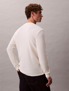 長袖華夫格 T 裇, Tofu, hi-res