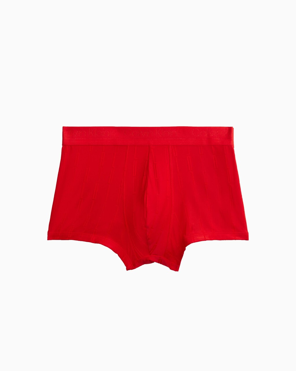 CK Black Logo Jacquard Low Rise Trunk, Exact, hi-res