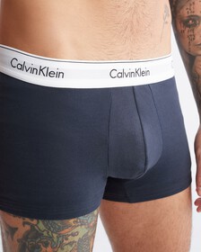 Modern Cotton Stretch 貼身短版四角褲（2 件組）, Wood Violet/Blueberry, hi-res