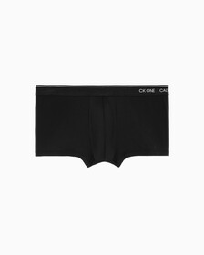 CK One Print Micro 低腰四角褲, Black, hi-res