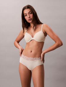 Perfectly Fit Lace Hipster, Bone White, hi-res