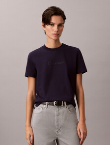 Cooling Jersey Crew Tee, Evening Blue, hi-res