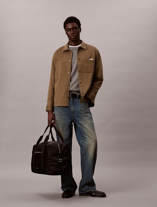 Relaxed Cotton Shacket