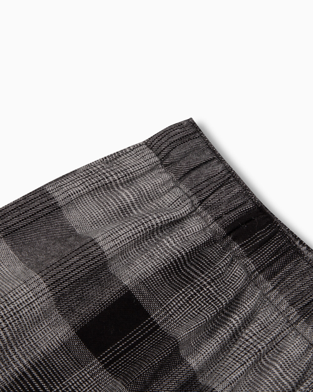 Flannel Sleep Pants, GRADIENT CHECK_GREY HEATHER, hi-res