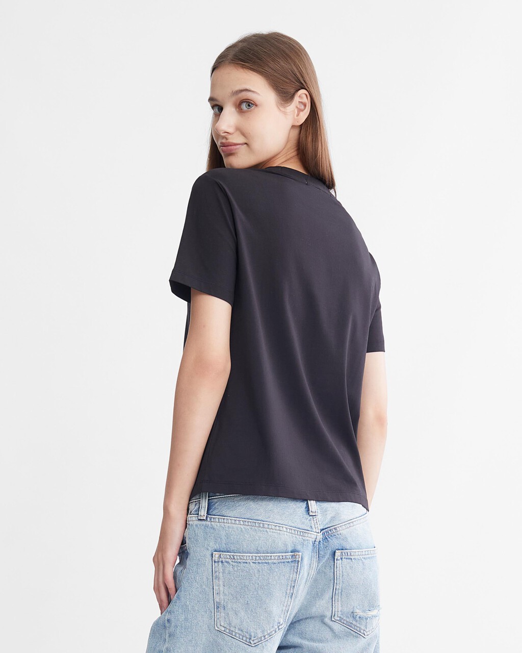 Hyper Real Gradient Monogram Tee, Ck Black, hi-res
