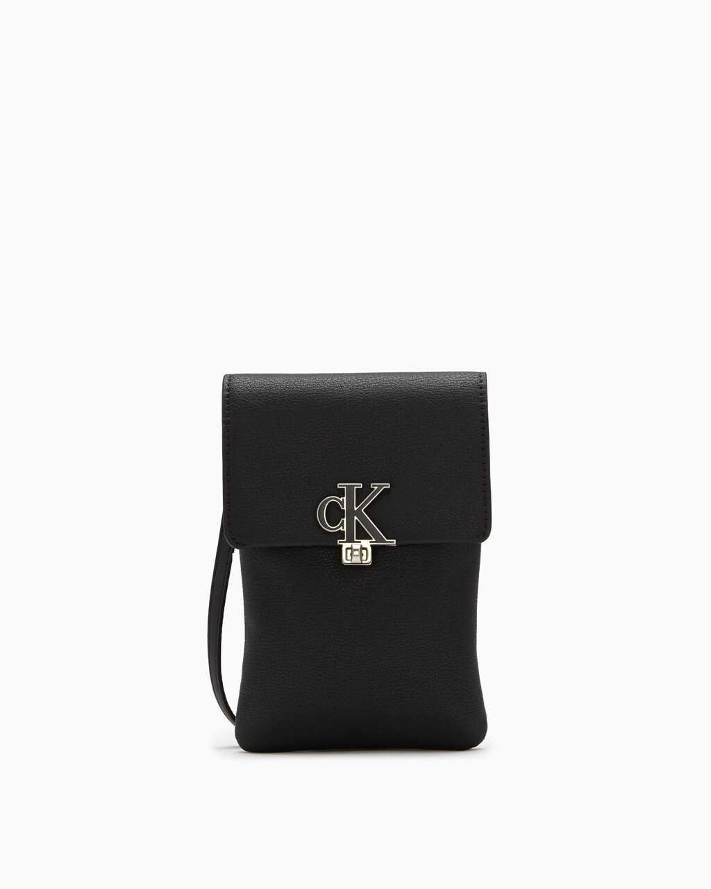 MINIMAL MONOGRAM CROSSBODY BAG, BLACK, hi-res