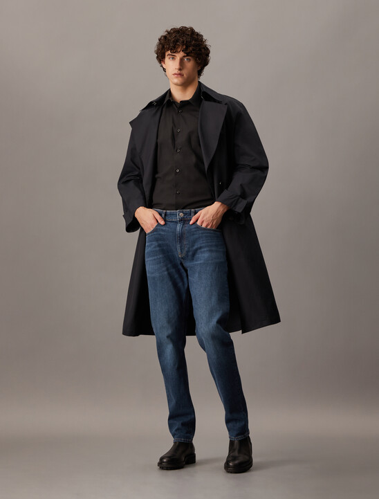 Authentic Straight Italian Denim Jeans