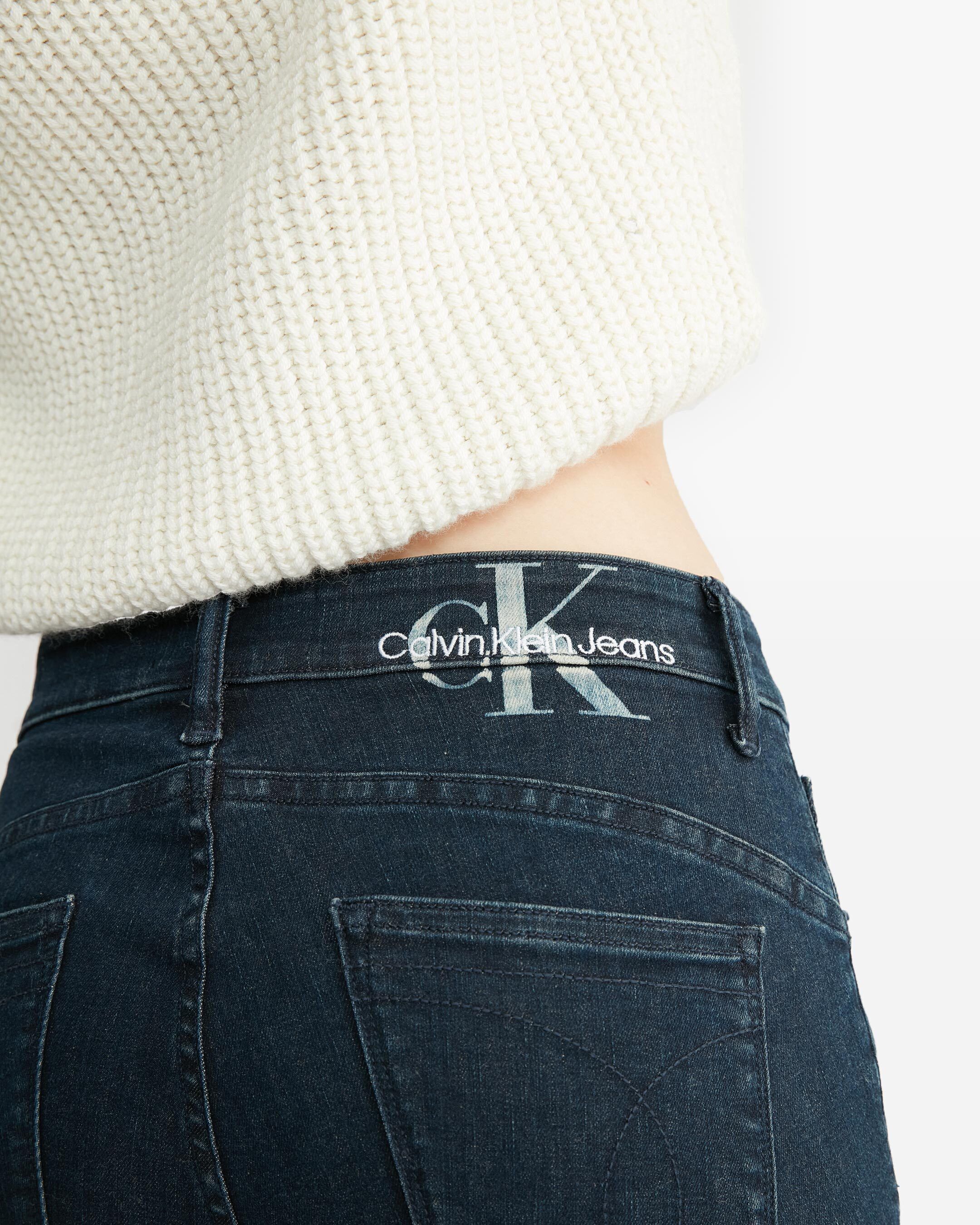 37.5 High Rise Body Skinny Ankle Jeans blue Calvin Klein Hong Kong
