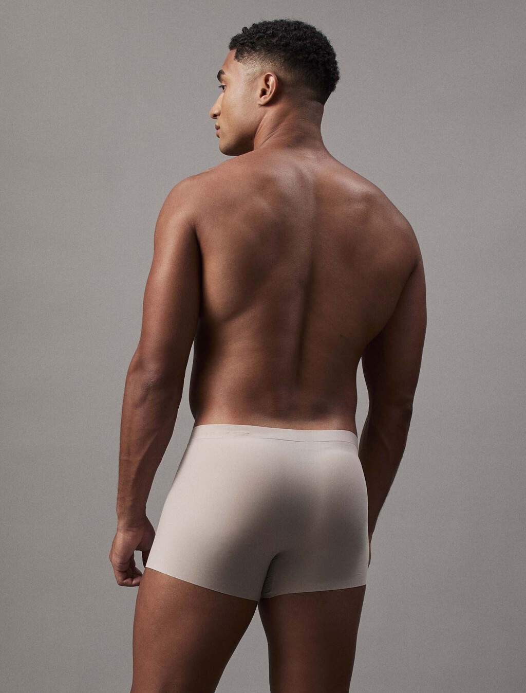 CK Black Bonded Micro Low Rise Trunks, Atmosphere, hi-res