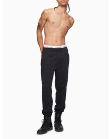 STANDARD LOGO JOGGERS, BLACK BEAUTY-00, hi-res