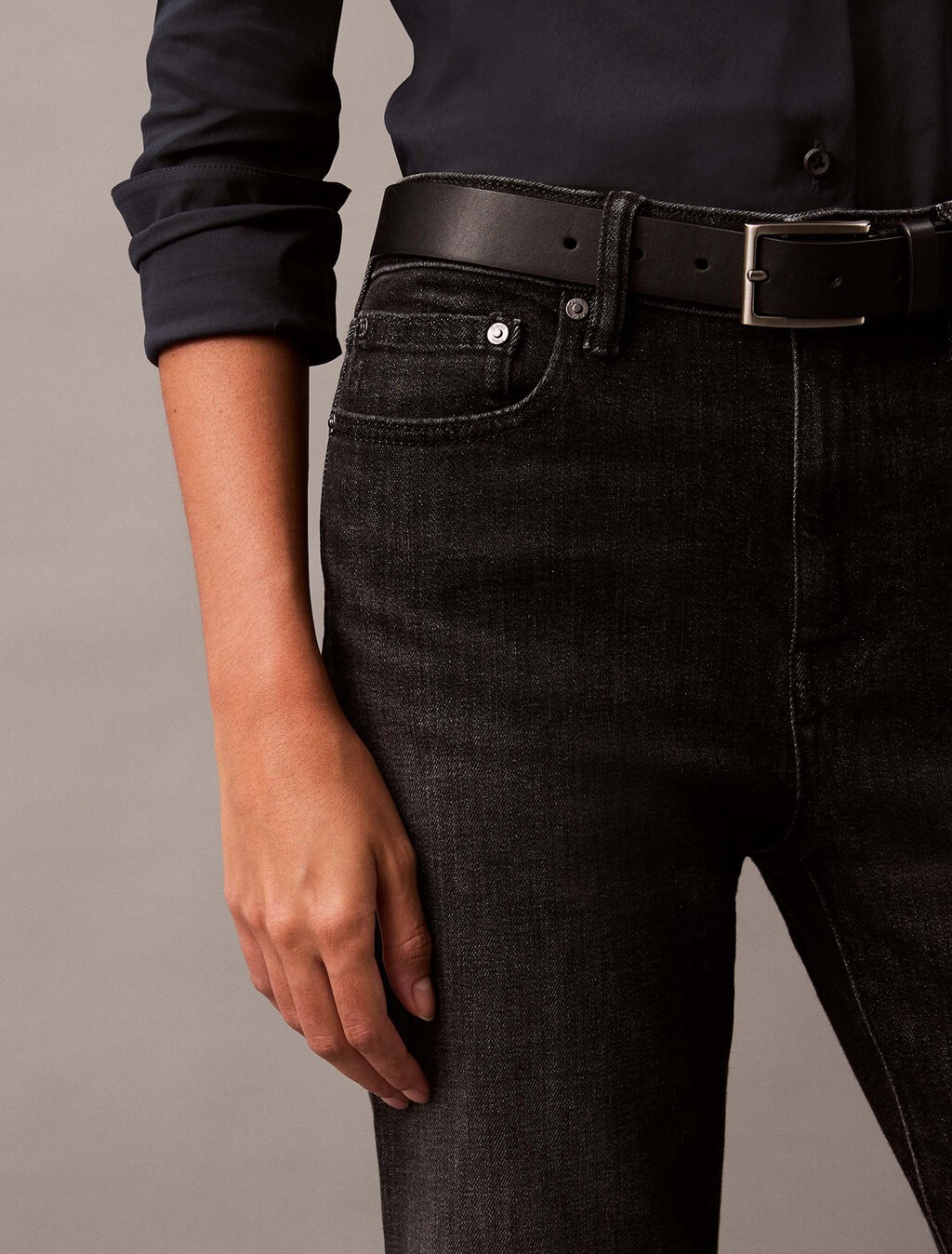 Cashmere Denim Loose Fit Jeans, MIDNIGHT STONE, hi-res