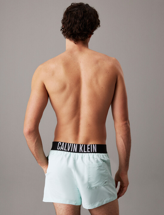 Logo Waistband Swim Shorts - Intense Power