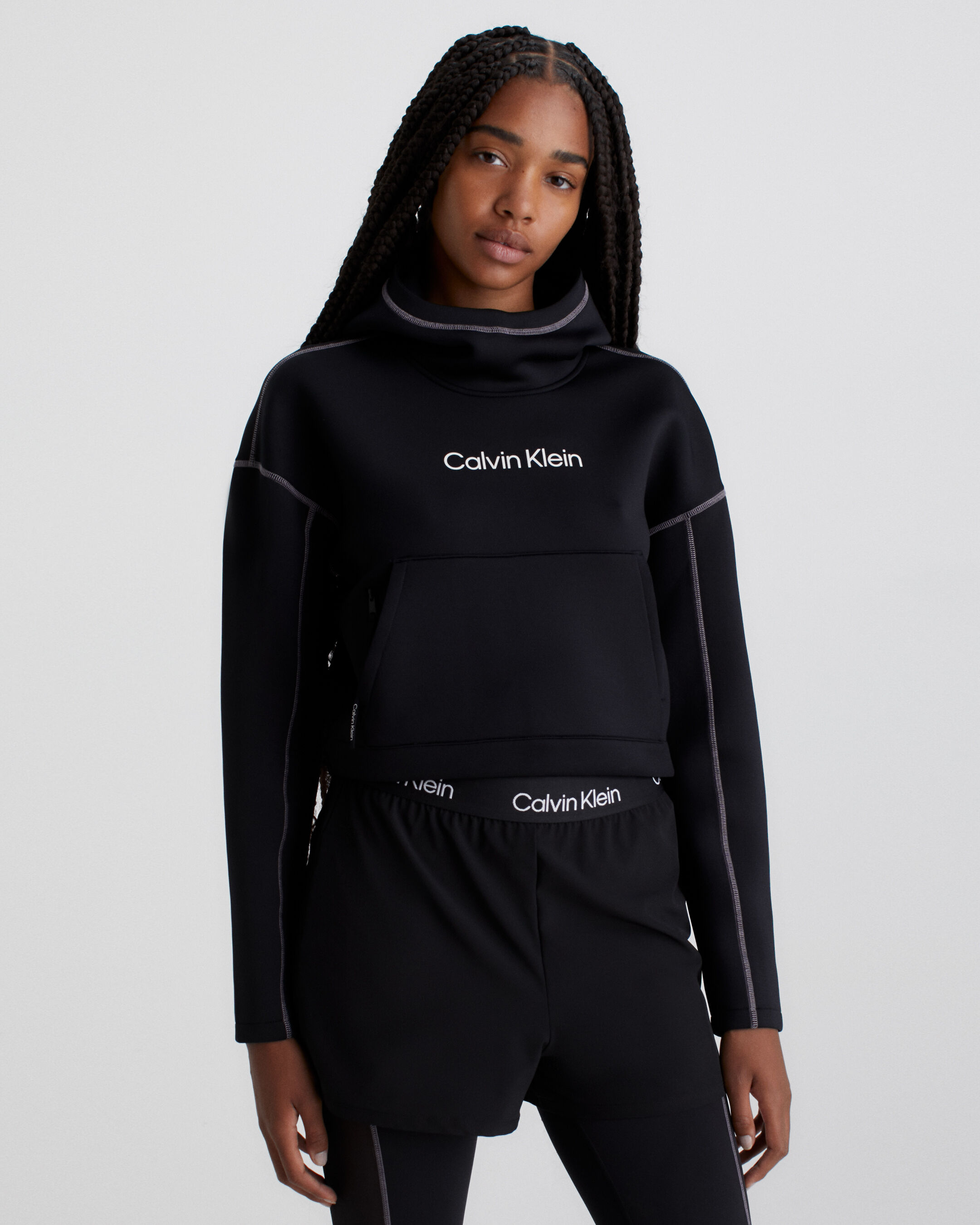 Calvin klein sale hoodie women's sale