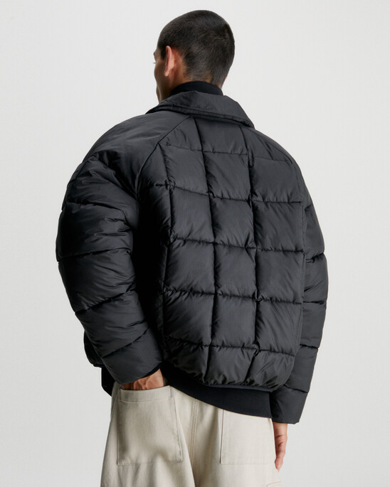 Relaxed Padded Shirt Jacket