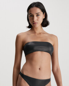 Neo Archive Bandeau Bikini Top, Pvh Black, hi-res