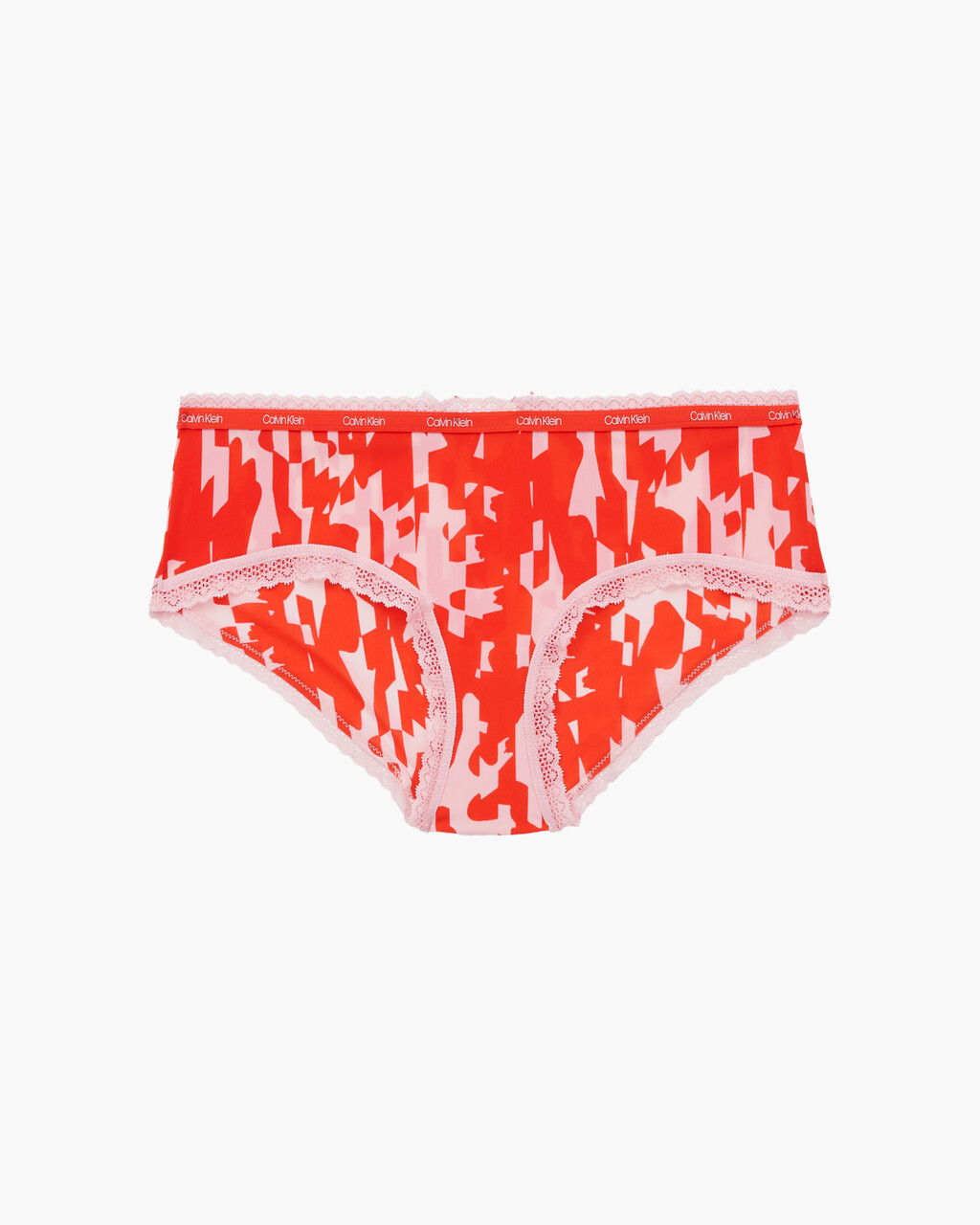BOTTOM'S UP REFRESH 滿版印花低腰內褲, COLLAGE STRIPE+PINK SHELL, hi-res